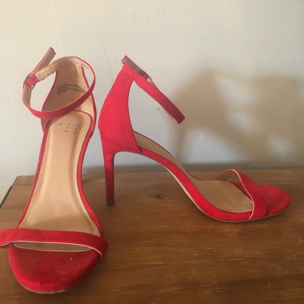 Red high heels